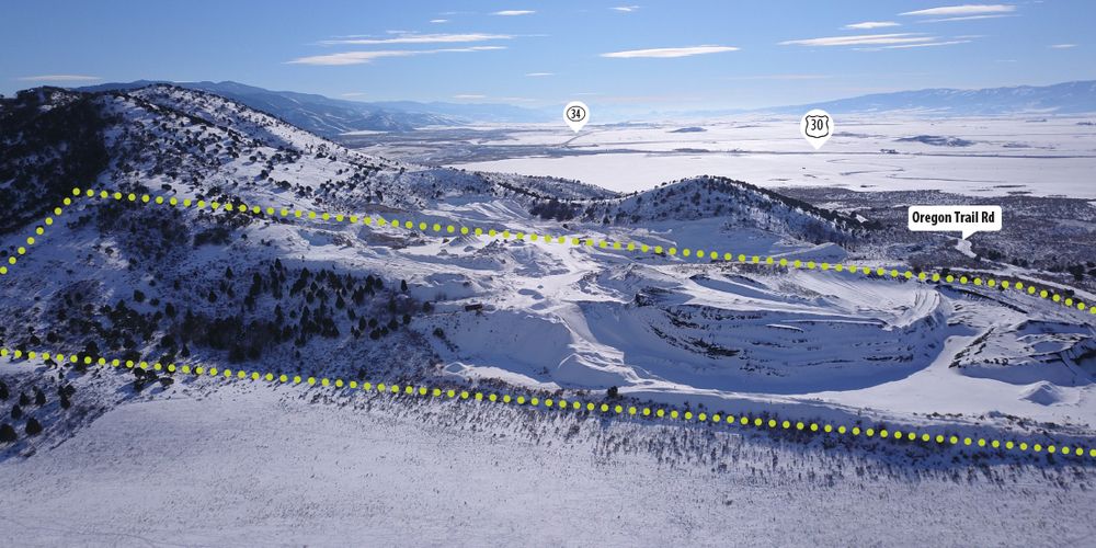 Bancroft Cinder Pit: TBD Oregon Trail Road, Bancroft, ID 83217